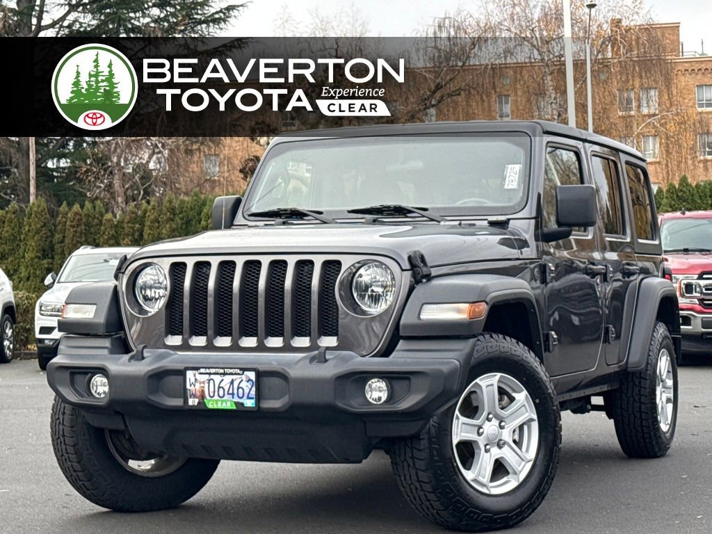 Used 2022 Jeep Wrangler Unlimited Sport image 1