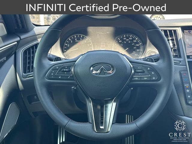 Certified 2023 INFINITI Q50 Red Sport 400 w/ Black Opal Edition RWD image 15