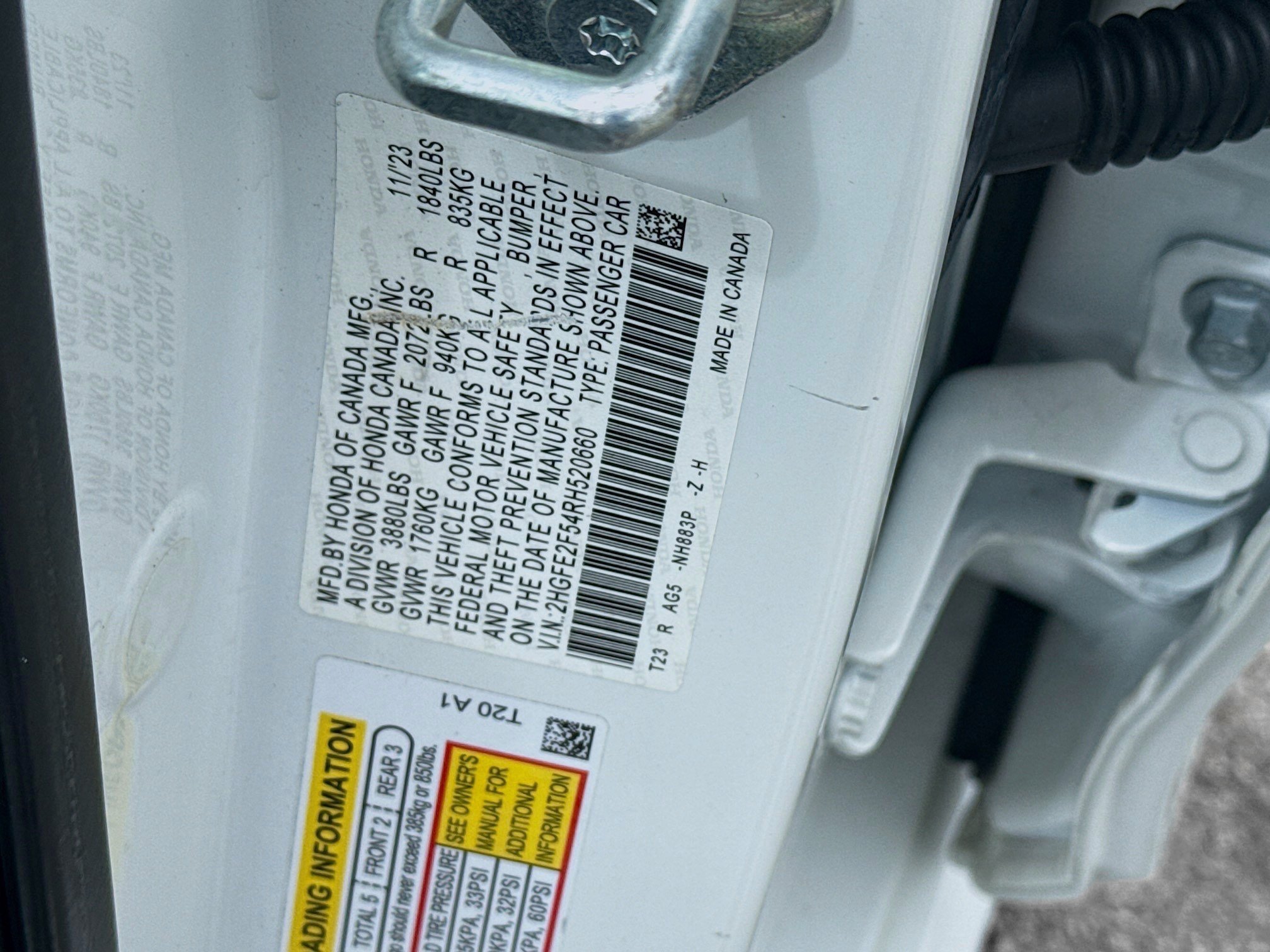 Used 2024 Honda Civic Sport image 35