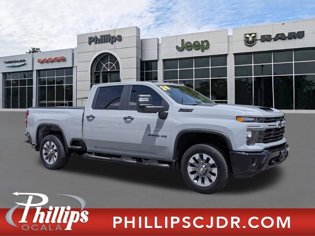 Used 2024 Chevrolet Silverado 2500 Custom w/ Custom Value Package AWD/4WD image 1