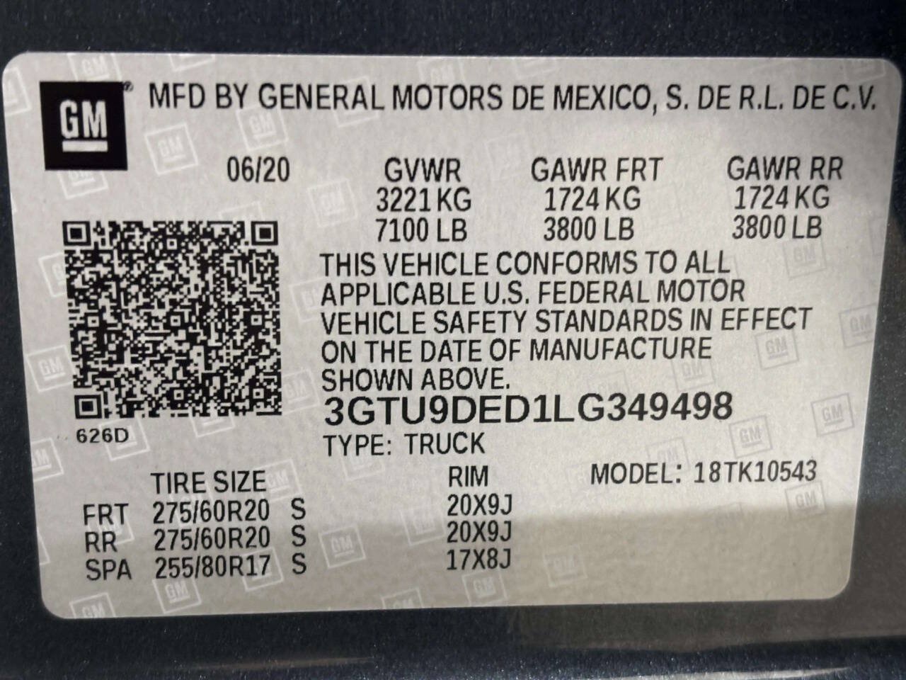 Used 2020 GMC Sierra 1500 SLT w/ SLT Premium Plus Package AWD/4WD image 37
