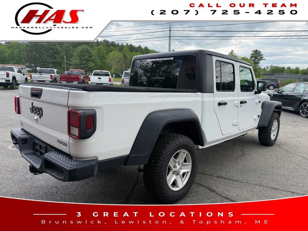 Used 2020 Jeep Gladiator Sport w/ Quick Order Package 24S AWD/4WD image 7