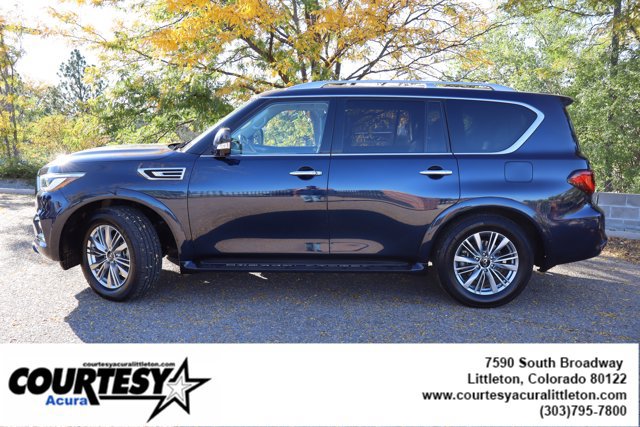 Used 2021 INFINITI QX80 Luxe AWD/4WD image 3