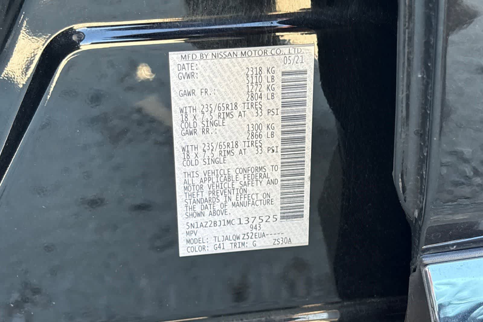 Used 2021 Nissan Murano SV FWD image 29