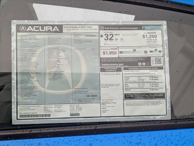 New 2026 Acura Integra A-Spec image 19