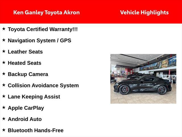 Certified 2024 Toyota Supra Premium w/ Driver Assist Package RWD image 4