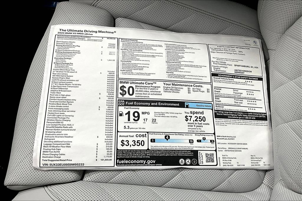 New 2025 BMW X5 M60i image 22