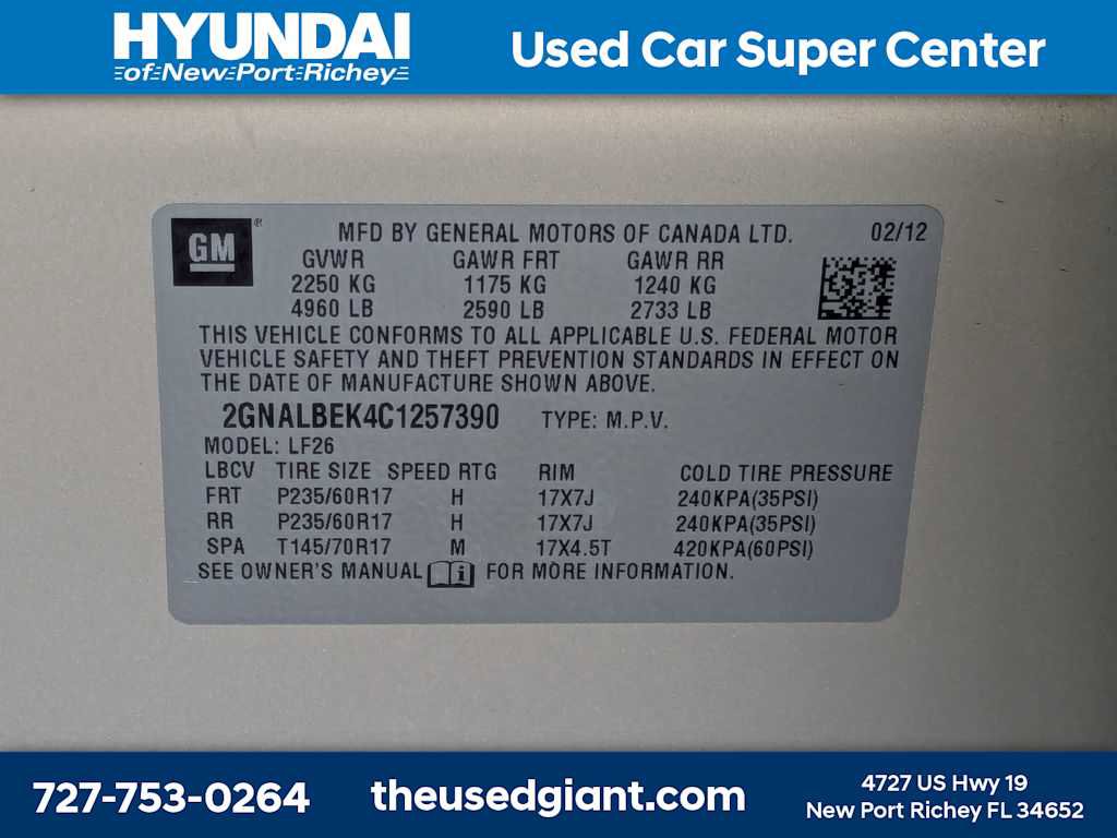 Used 2012 Chevrolet Equinox LS FWD image 34