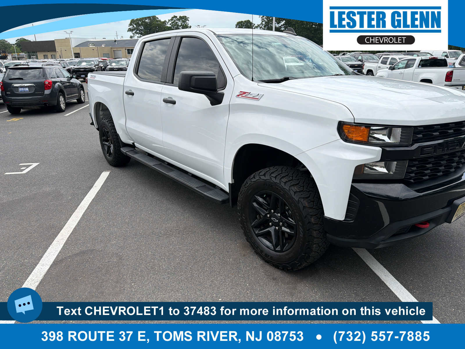 Used 2020 Chevrolet Silverado 1500 Custom Trail Boss w/ Custom Convenience Package AWD/4WD image 1