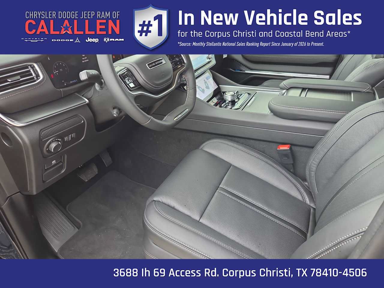 New 2026 Jeep Grand Wagoneer Summit w/ Rear Seat Video Group I AWD/4WD image 10