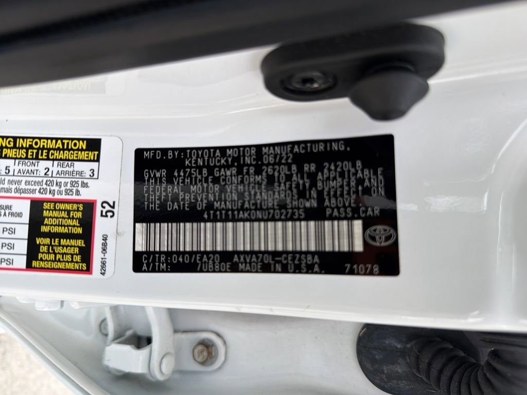 Used 2022 Toyota Camry SE w/ Convenience Package image 31