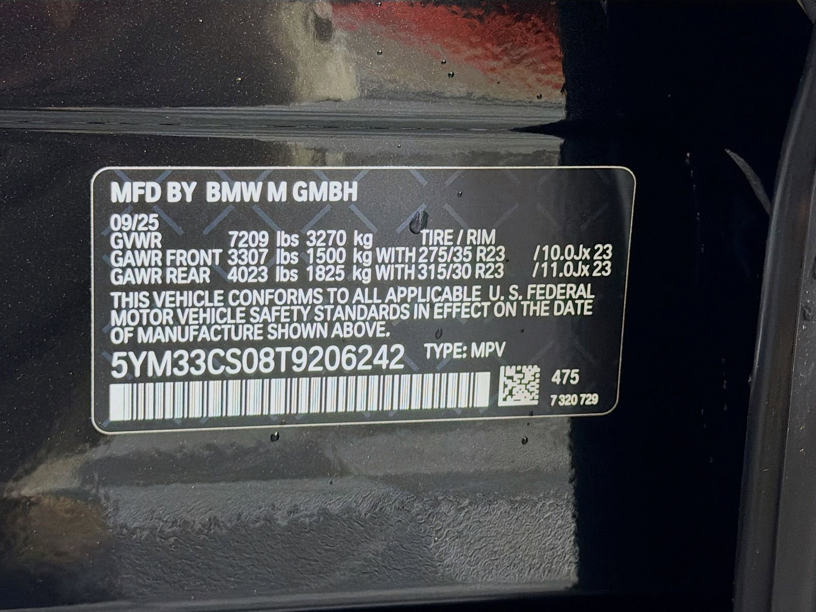 New 2026 BMW XM Label Red w/ M Driver's Package image 37