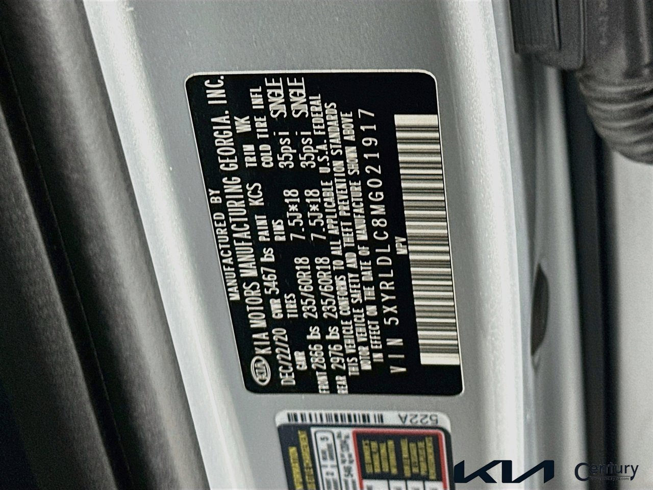 Certified 2021 Kia Sorento S AWD/4WD image 30