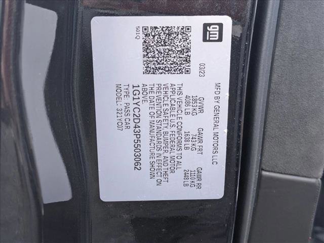 Certified 2023 Chevrolet Corvette Stingray Premium Cpe w/ Z51 Performance Package image 22