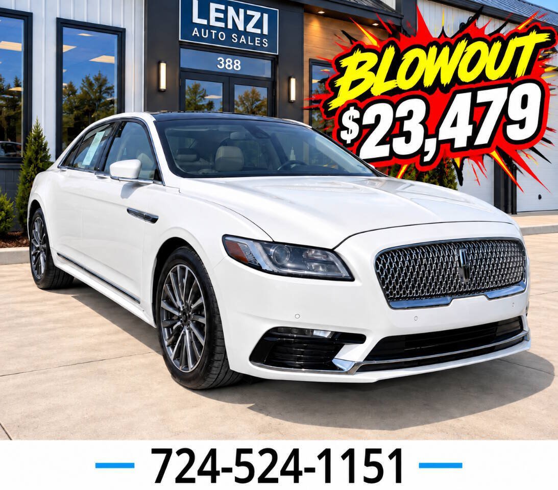 Used 2020 Lincoln Continental AWD w/ Premium Package