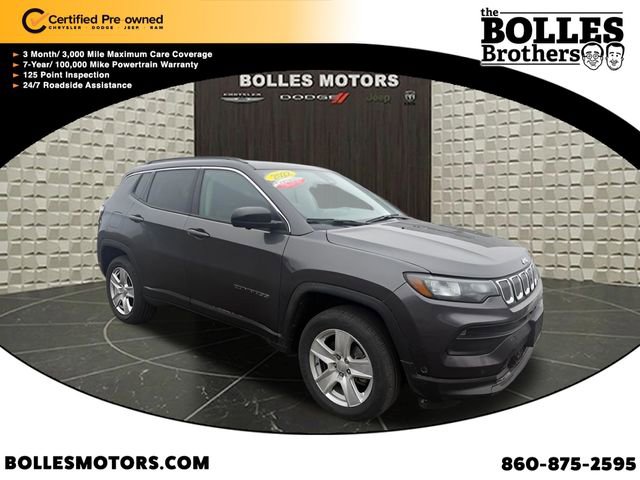 Certified 2022 Jeep Compass Latitude w/ Sun and Sound Group image 1