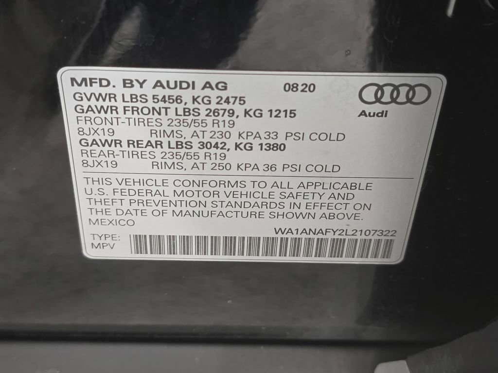 Used 2020 Audi Q5 2.0T Premium w/ Convenience Package image 33