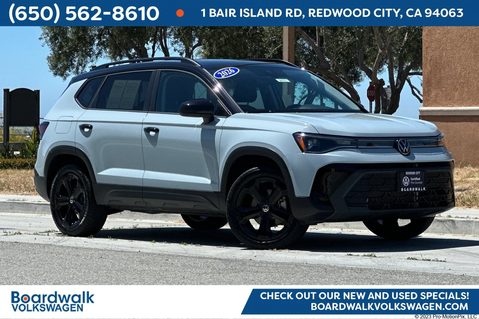 Certified 2026 Volkswagen Taos SE AWD/4WD image 1