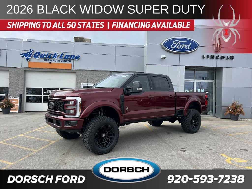 New 2026 Ford F250 Lariat w/ Black Appearance Package