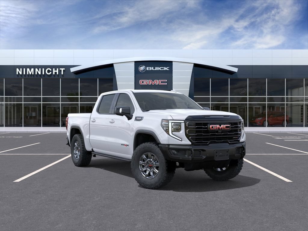 New 2026 GMC Sierra 1500 AT4X w/ LPO, Black Badging Package