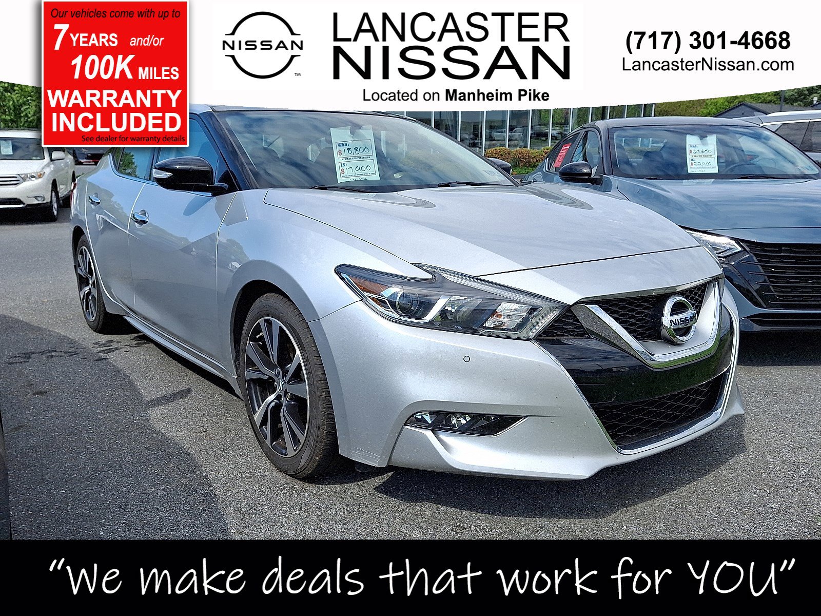 Used 2016 Nissan Maxima 3.5 SL FWD image 1