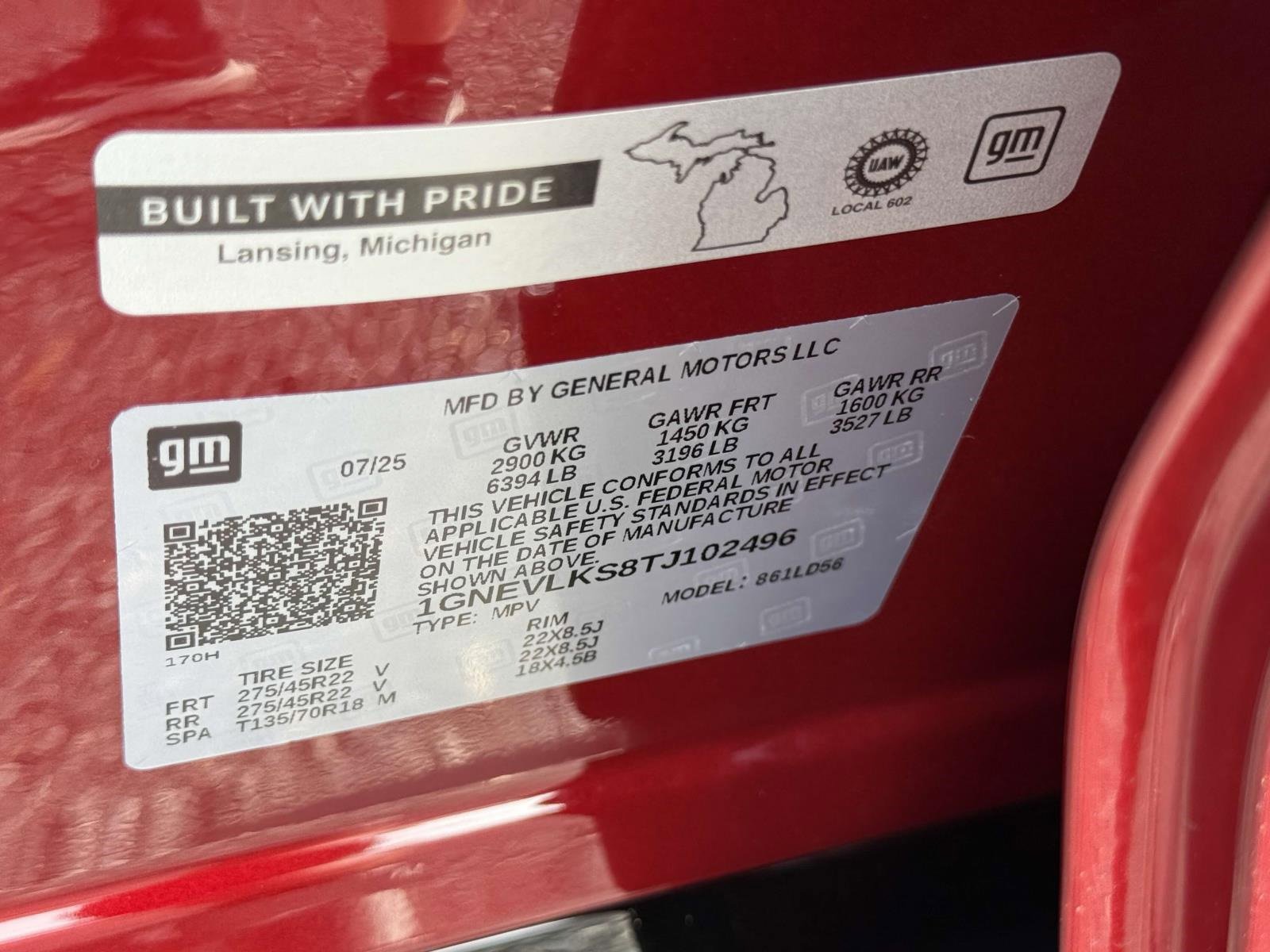 New 2026 Chevrolet Traverse RS w/ LPO, Floor Liner Package image 24
