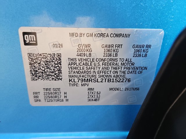 Used 2026 Chevrolet TrailBlazer LT w/ LT Cold Weather Package AWD/4WD image 30