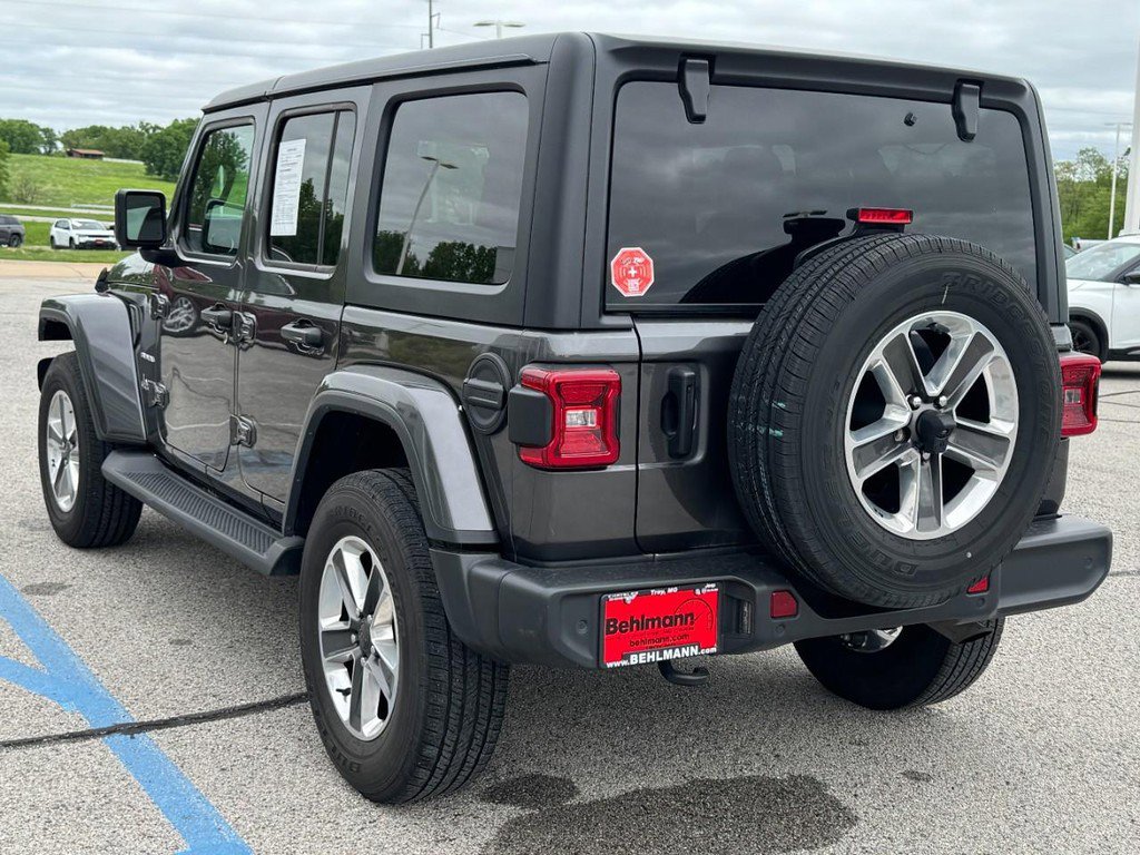 Used 2023 Jeep Wrangler Unlimited Sahara w/ Safety Group AWD/4WD image 8