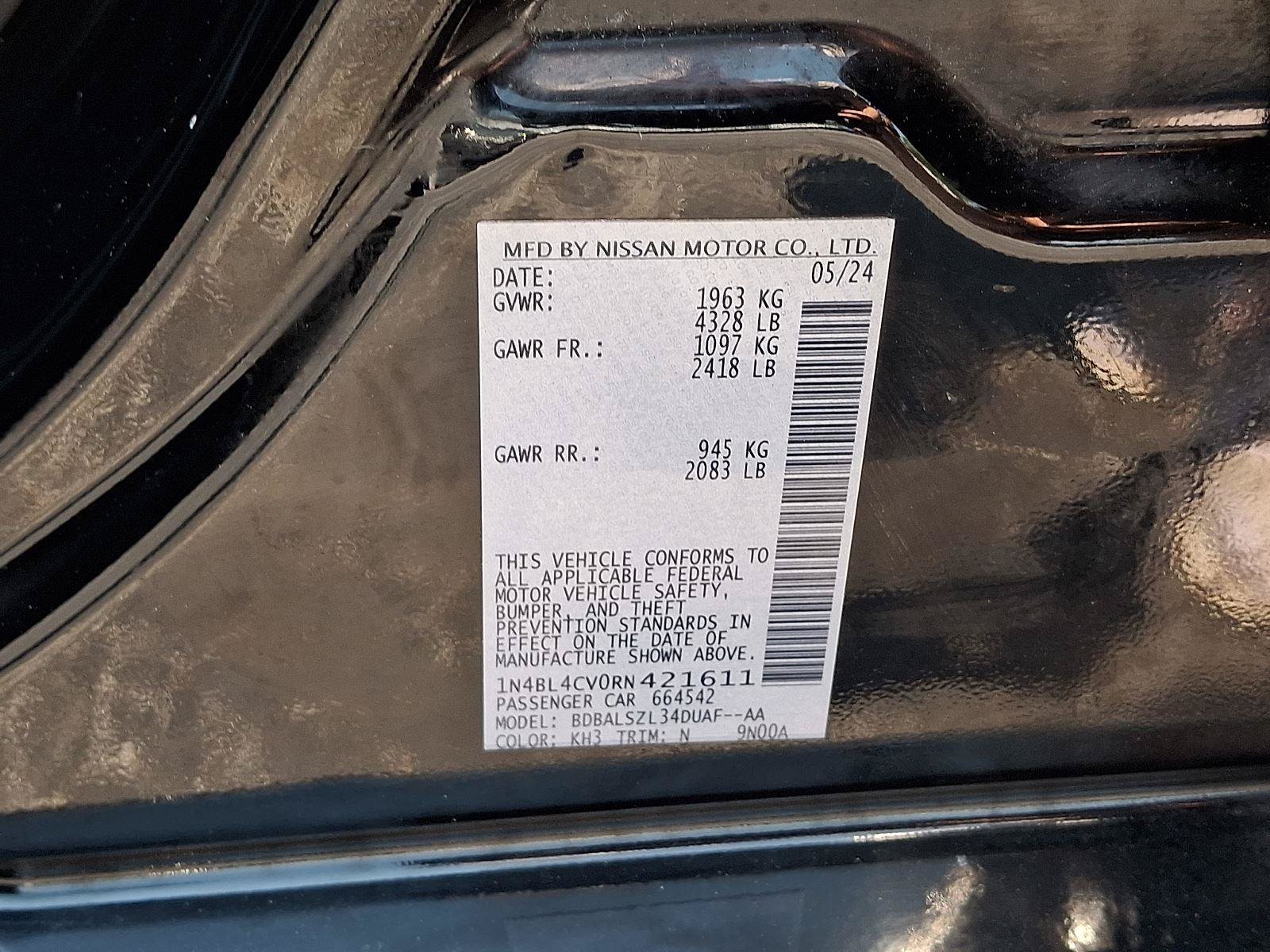 Used 2024 Nissan Altima 2.5 SR w/ SR Premium Package FWD image 27