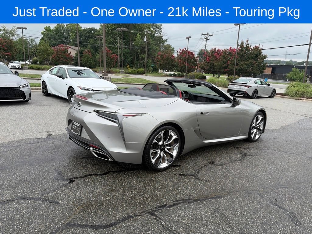 Used 2021 Lexus LC 500 Convertible w/ Touring Package RWD image 15