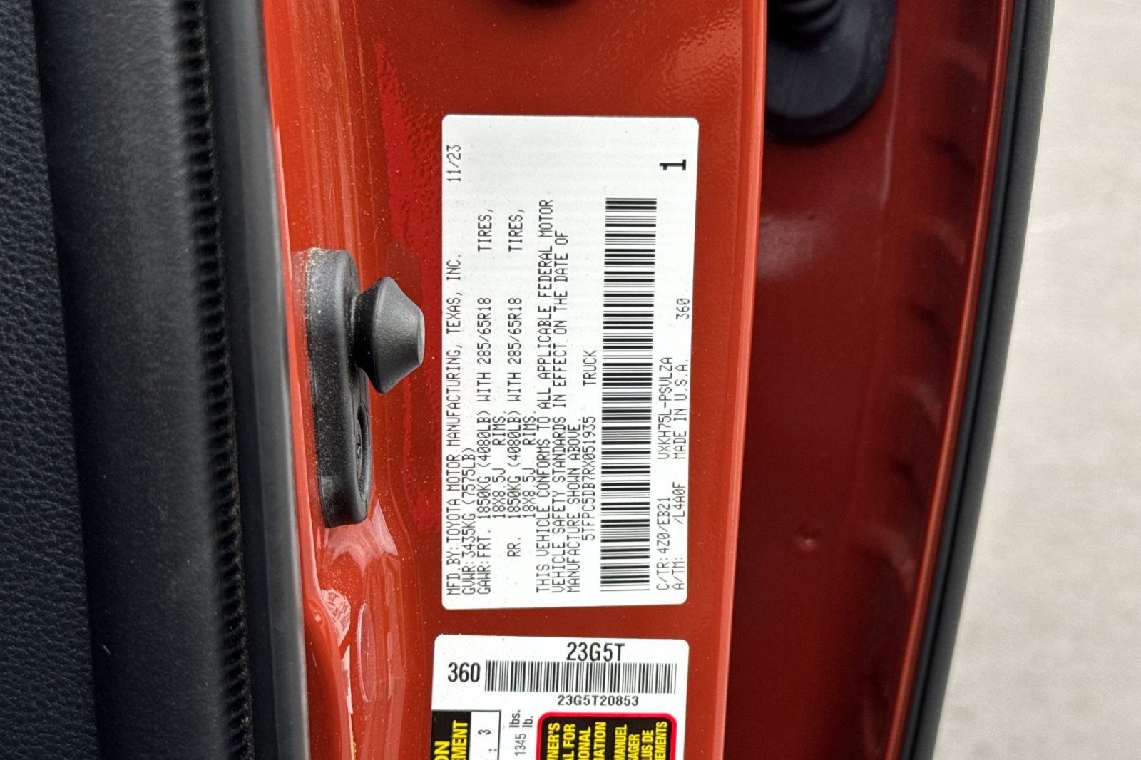 Used 2024 Toyota Tundra TRD Pro AWD/4WD image 38