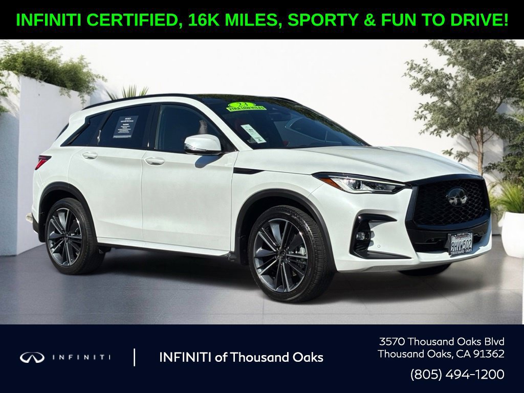 Certified 2023 INFINITI QX50 Sport