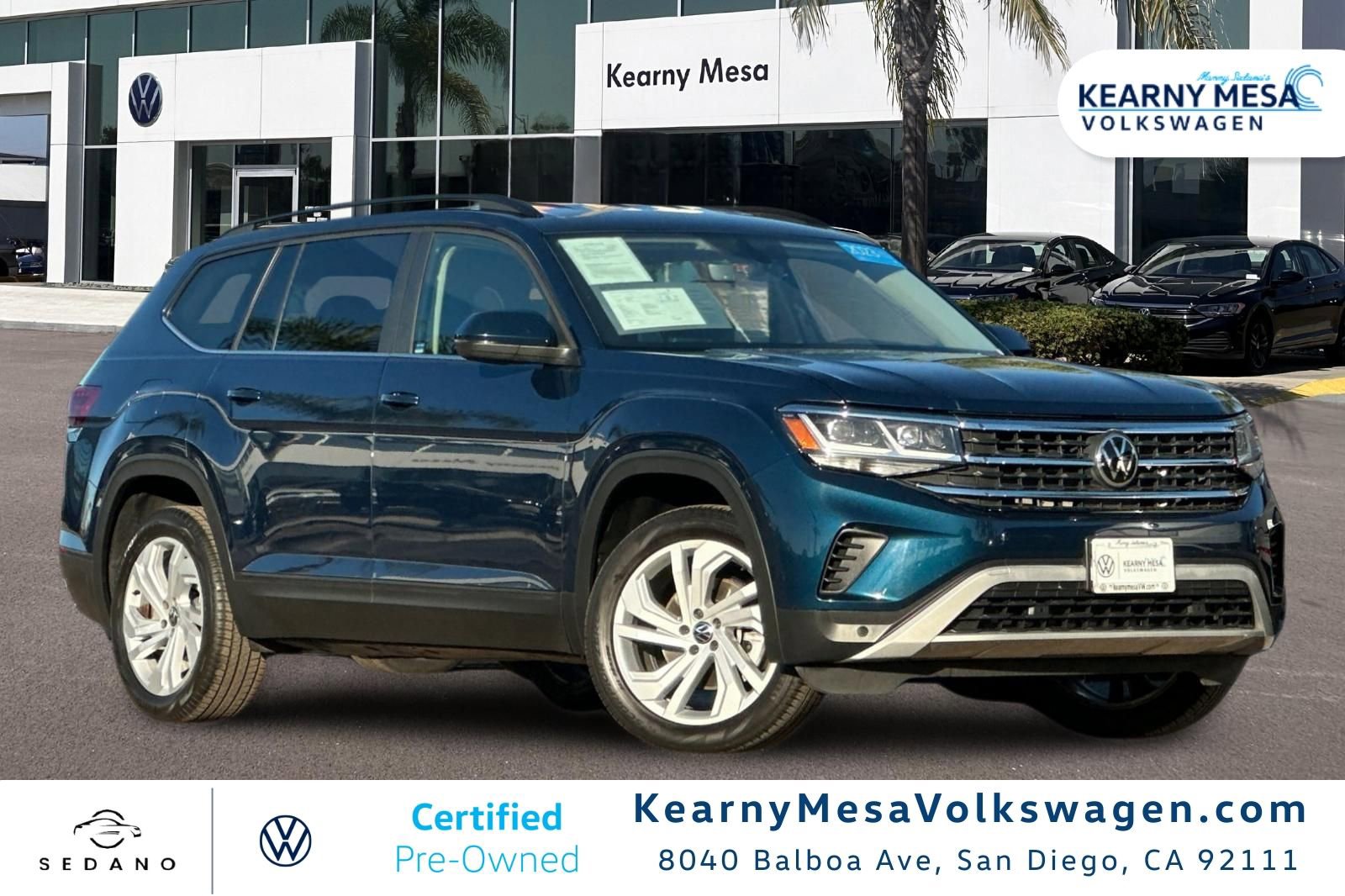 Used 2023 Volkswagen Atlas SE image 1