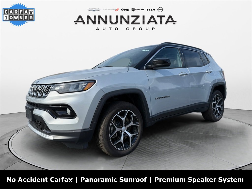 Used 2024 Jeep Compass Limited w/ Sun and Sound Group