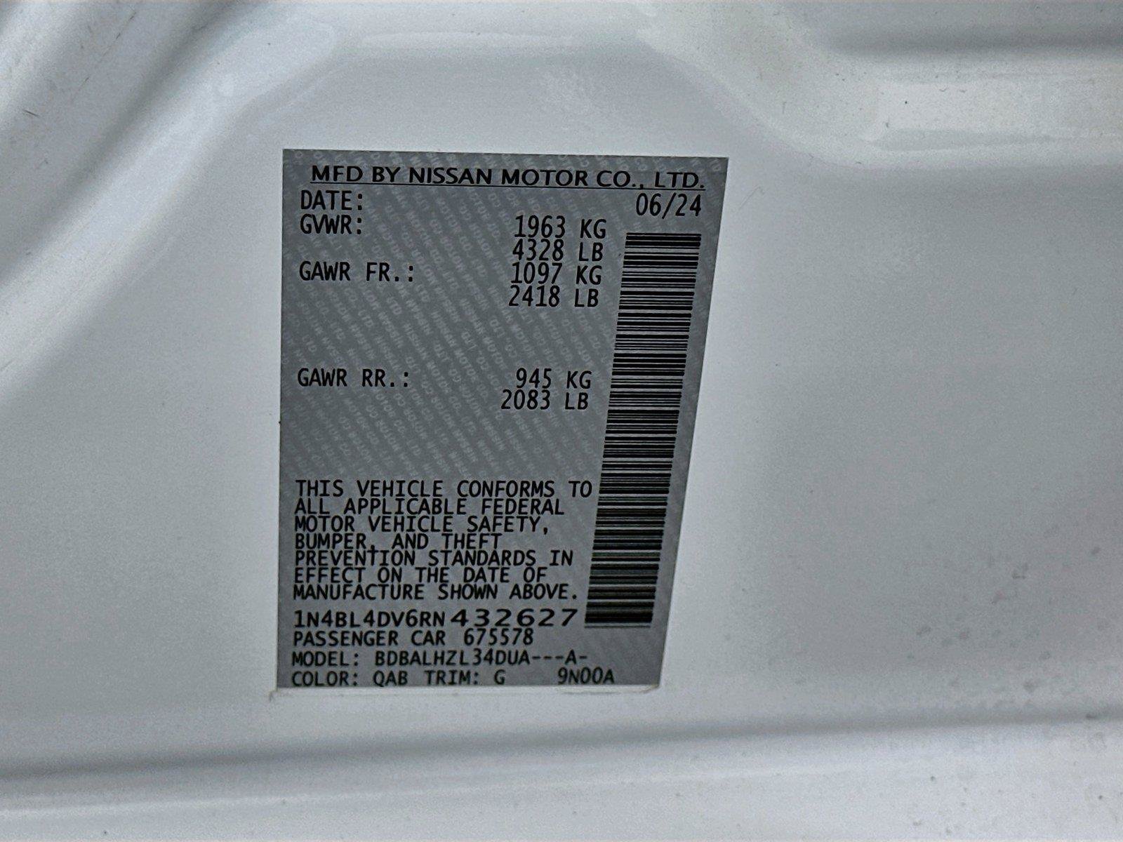 Used 2024 Nissan Altima 2.5 SV FWD image 21