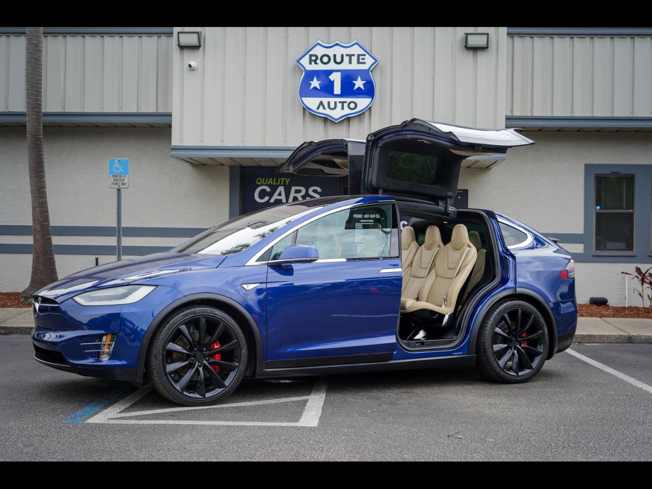 Used 2016 Tesla Model X P90D AWD/4WD image 1