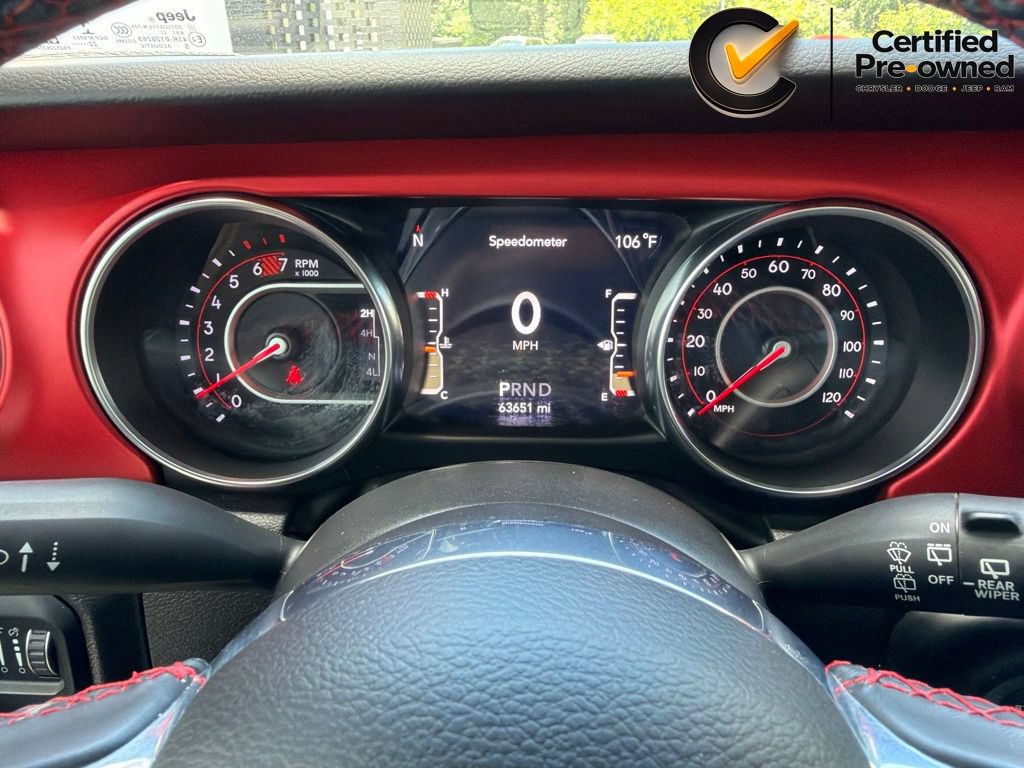 Certified 2022 Jeep Wrangler Unlimited Rubicon w/ Dual Top Group AWD/4WD image 47