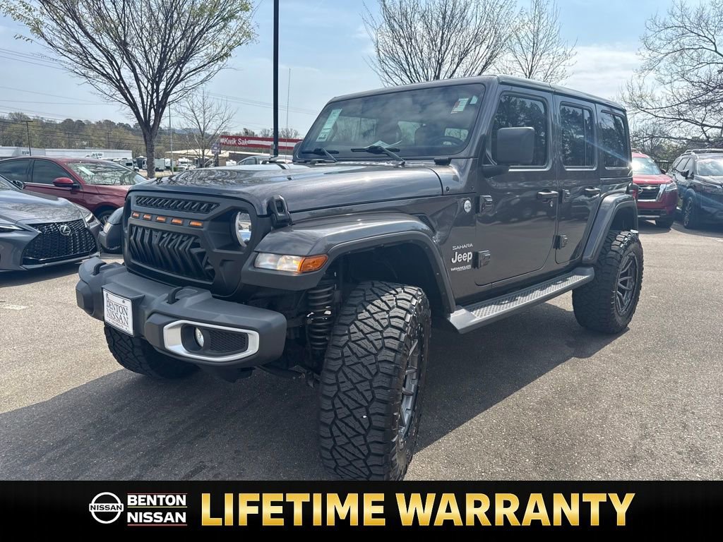 Used 2021 Jeep Wrangler Unlimited Sahara w/ Uconnect 4C Nav & Sound Group image 4