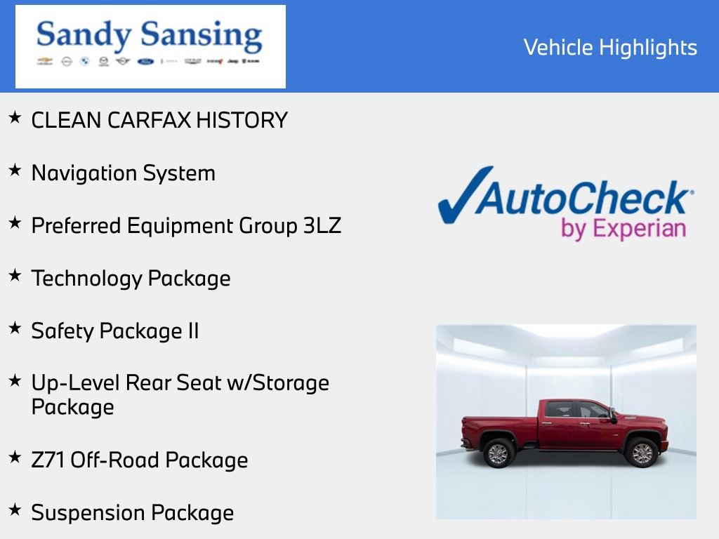 Used 2023 Chevrolet Silverado 2500 High Country w/ Technology Package AWD/4WD image 12
