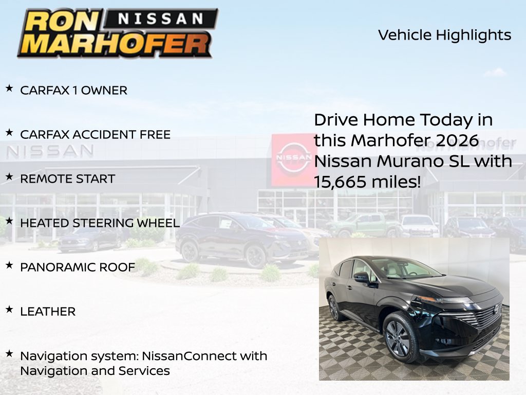 Used 2026 Nissan Murano SL AWD/4WD image 14