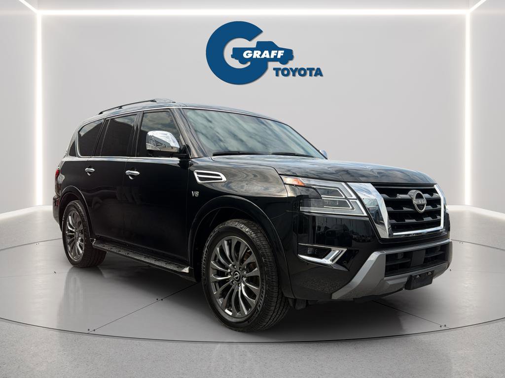 Used 2021 Nissan Armada Platinum w/ Captain's Chairs Package image 11