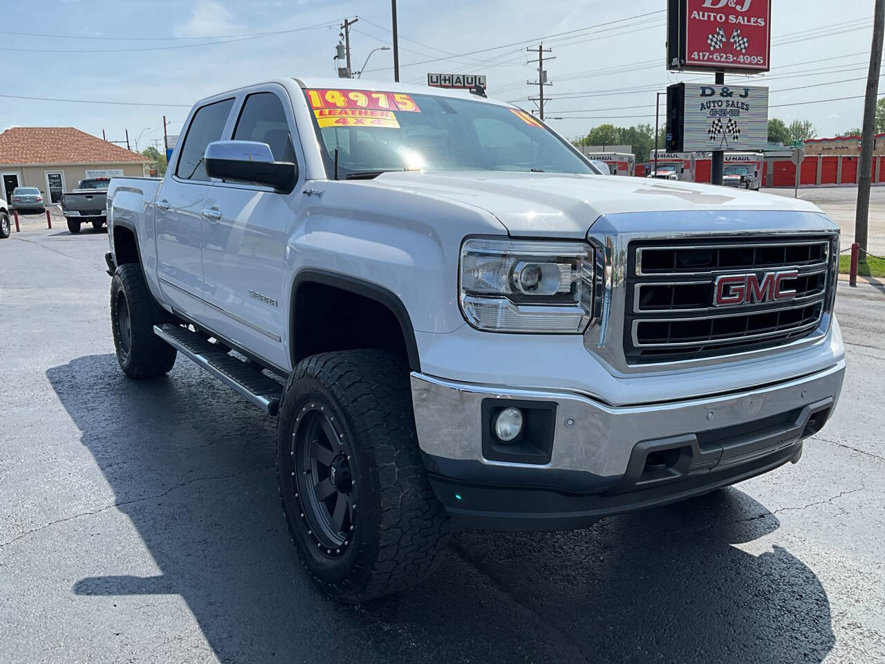 Used 2014 GMC Sierra 1500 SLT w/ SLT Crew Cab Value Package AWD/4WD image 7