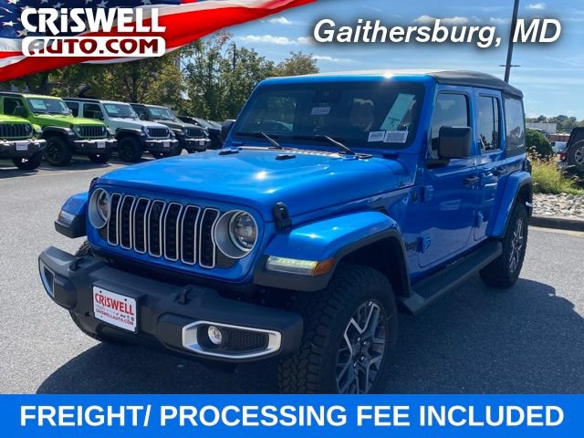 New 2025 Jeep Wrangler Unlimited Sahara AWD/4WD image 1