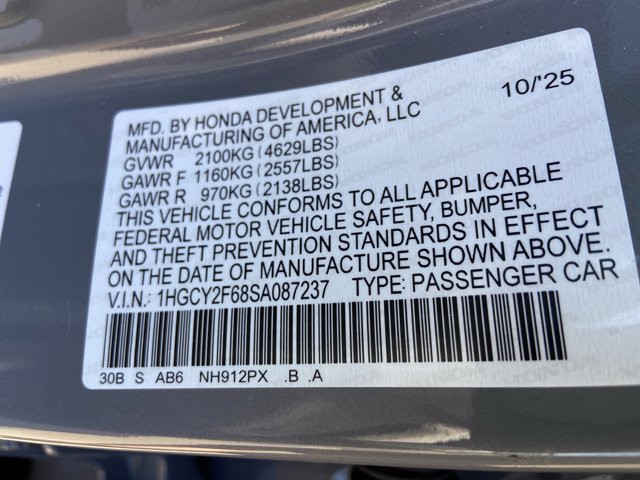 Used 2025 Honda Accord EX-L image 33