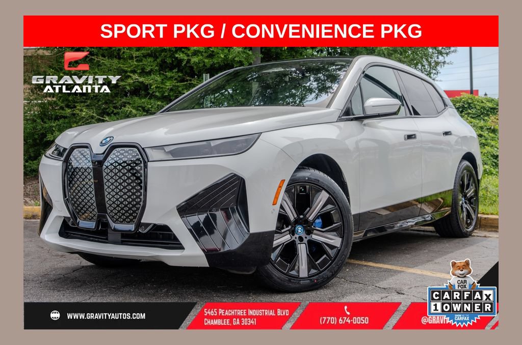 Used 2024 BMW iX xDrive50 w/ Sport Package