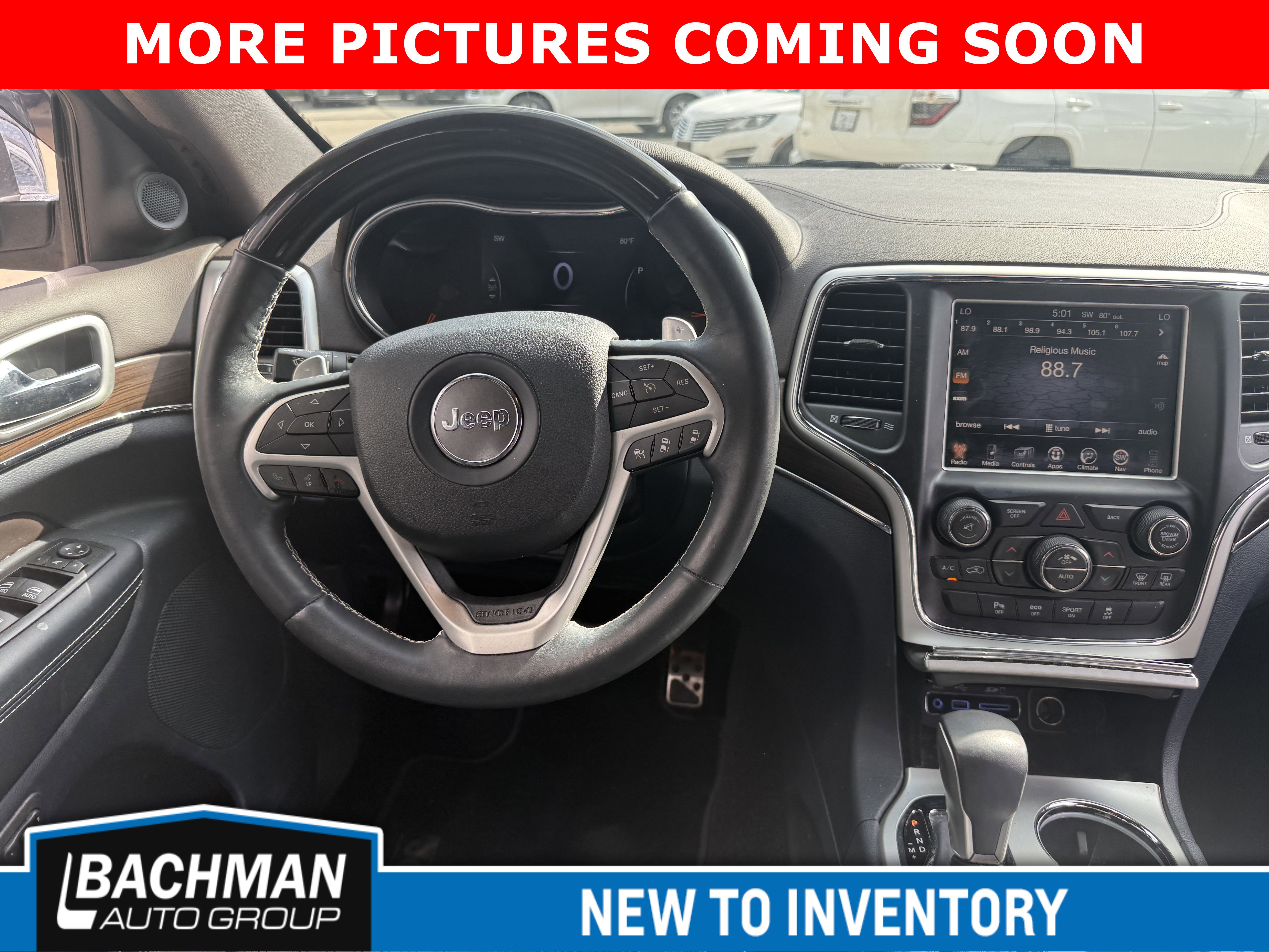 Used 2016 Jeep Grand Cherokee Overland w/ Advanced Technology Group AWD/4WD image 7