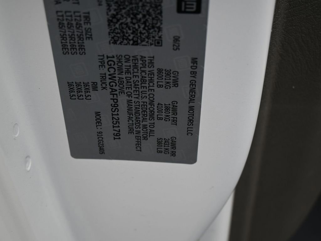 New 2025 Chevrolet Express 2500 w/ Driver Convenience Package image 16