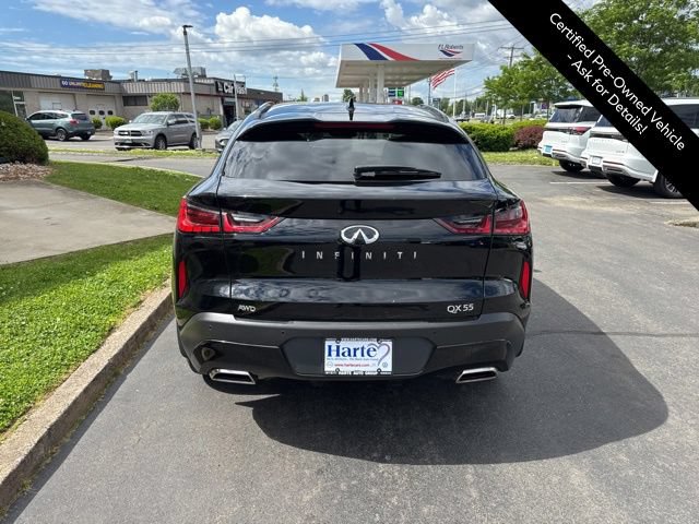 Certified 2023 INFINITI QX55 Luxe w/ Cargo Package AWD/4WD image 6