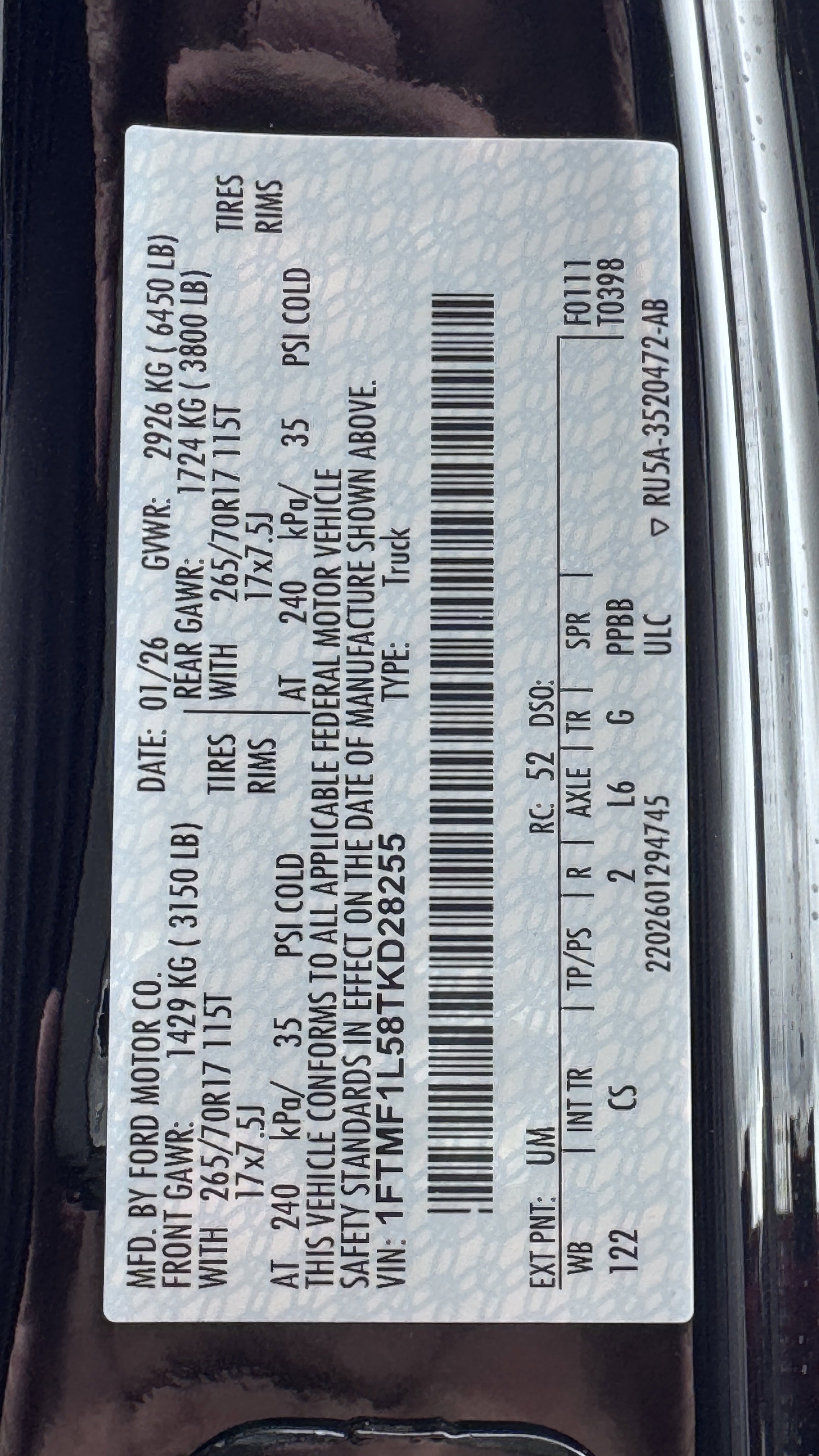 New 2026 Ford F150 XL image 13