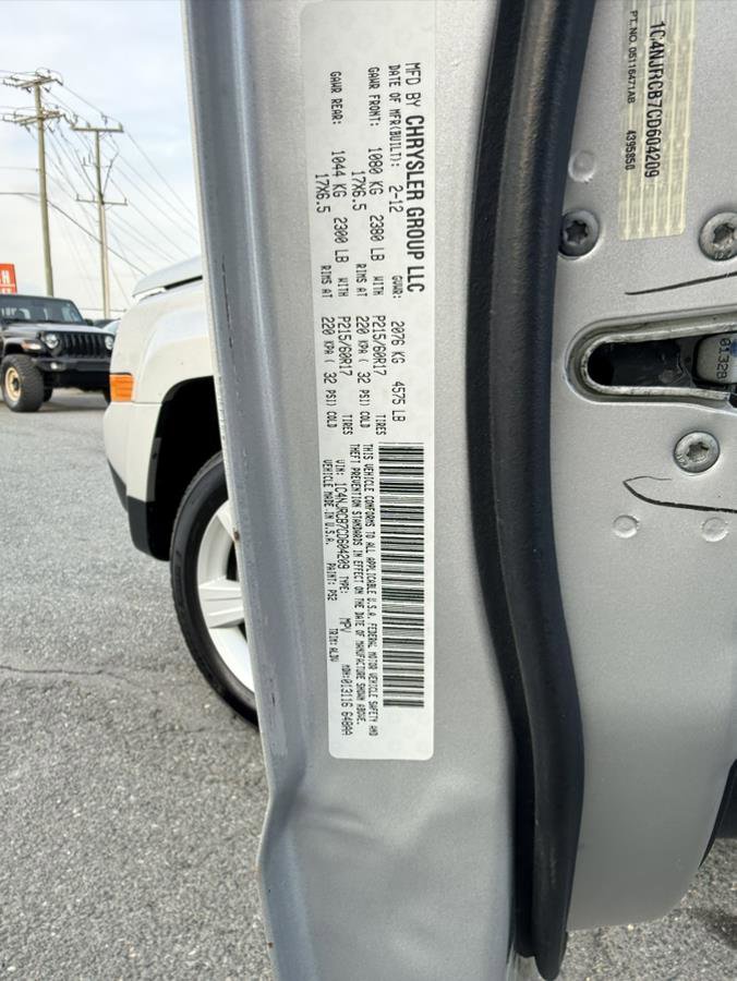 Used 2012 Jeep Patriot Limited w/ Sun/Sound Group image 36